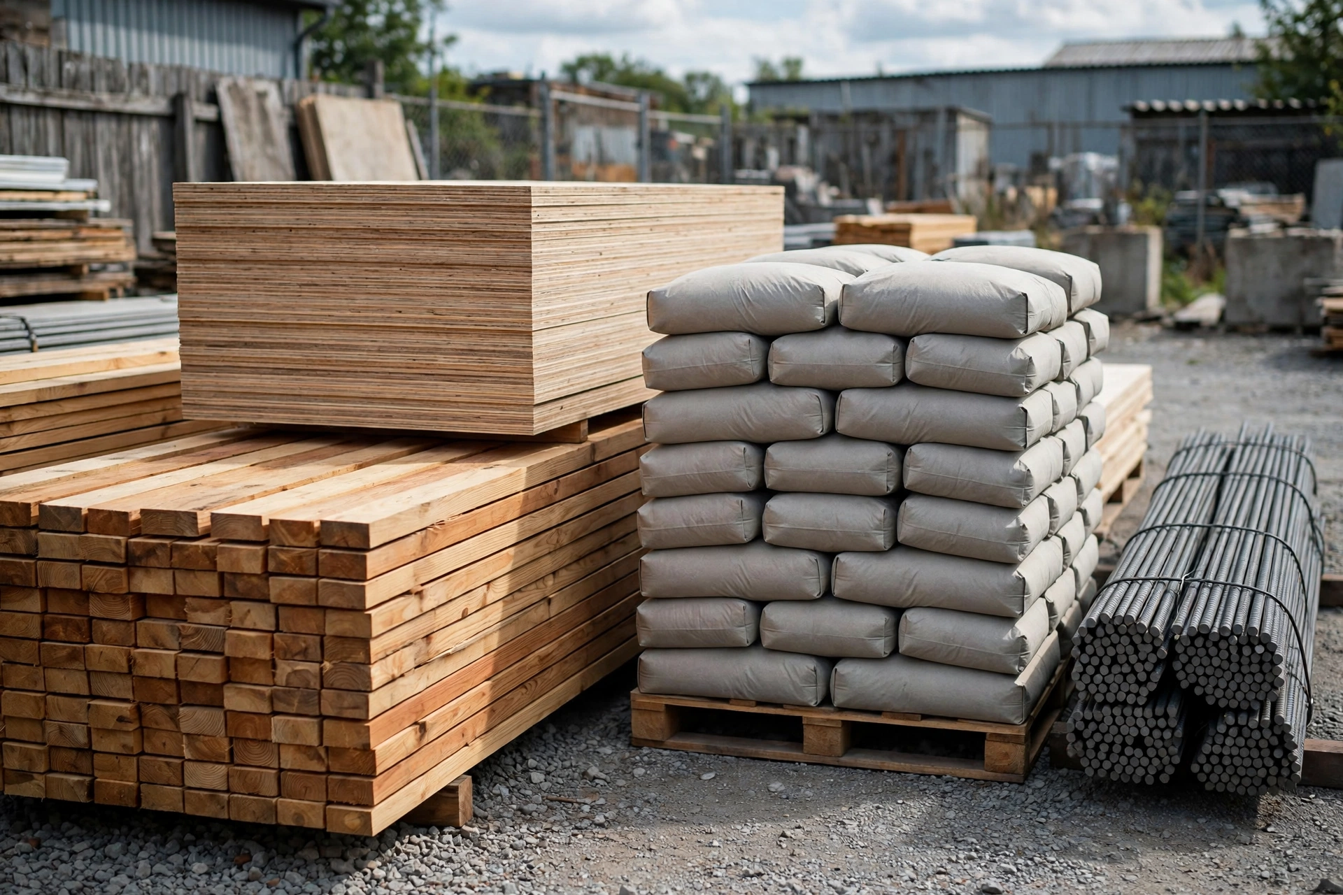 Building materials โ illustrative image