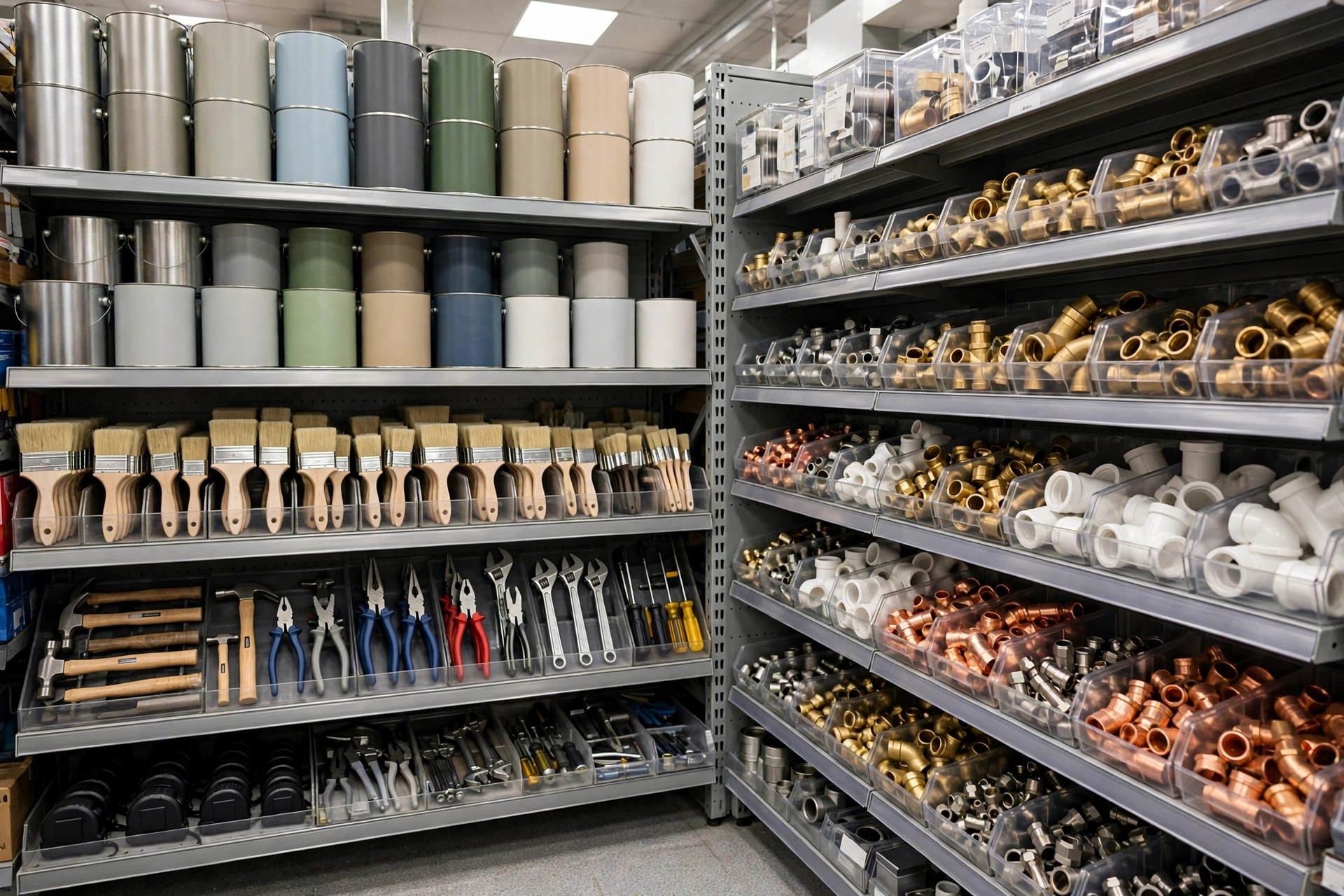 Paint and tools โ illustrative image